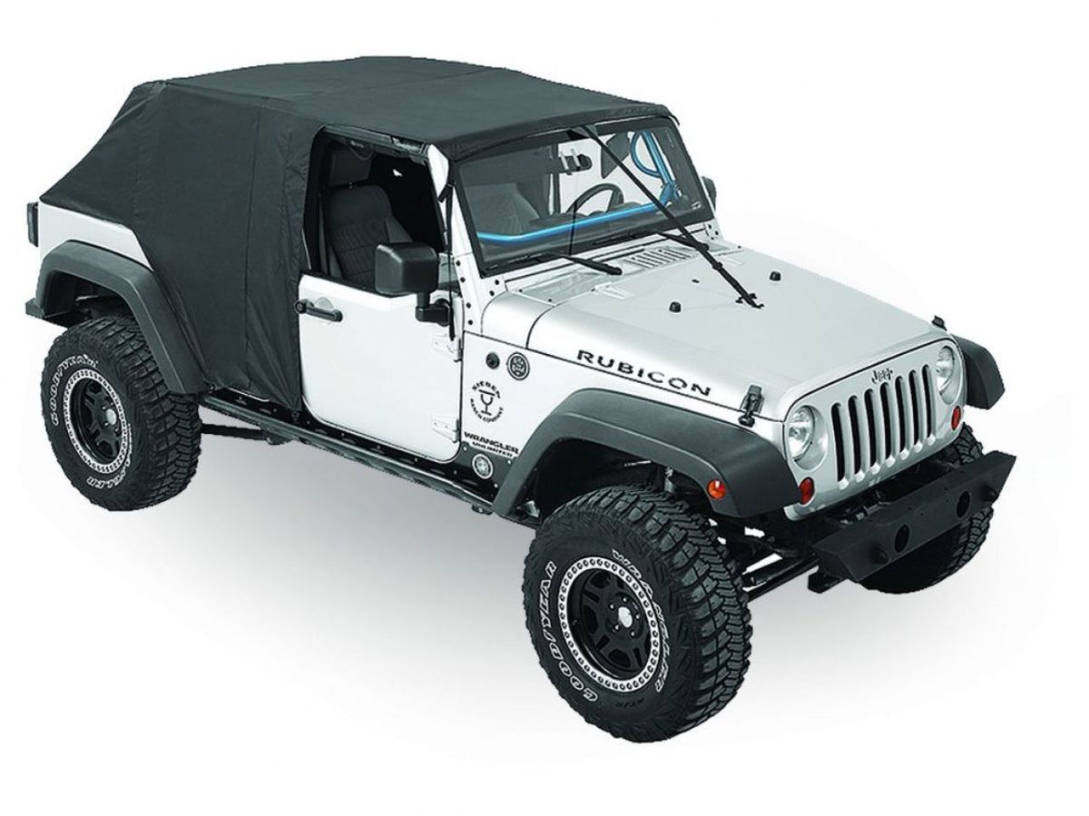 Bestop 07-18 Wrangler JK 4-Door Emergency Top (Black)