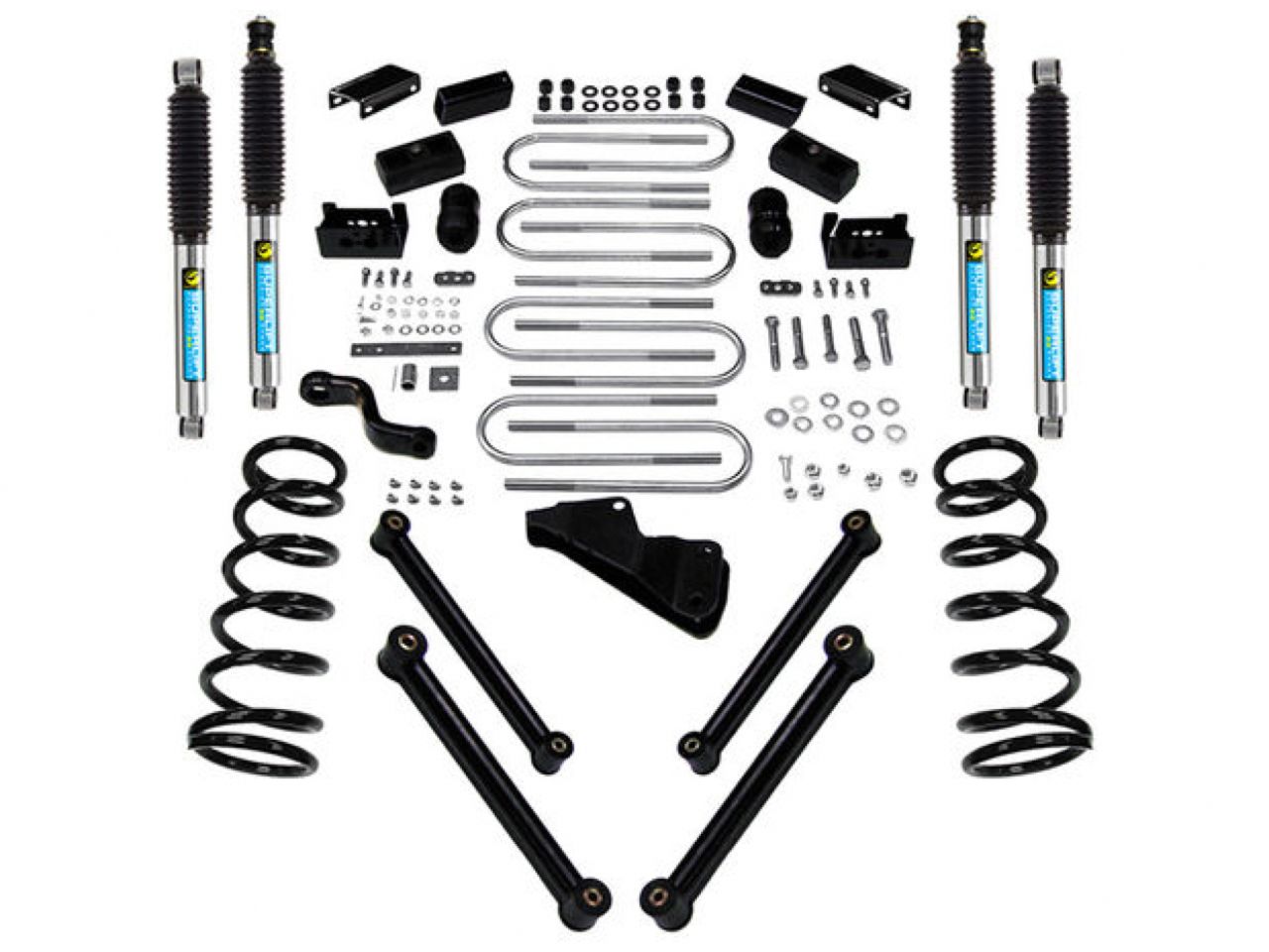 Superlift 10-13 Dodge Ram 2500/10-12 3500 4WD 4in Lift Kit w/ Superlift Shocks