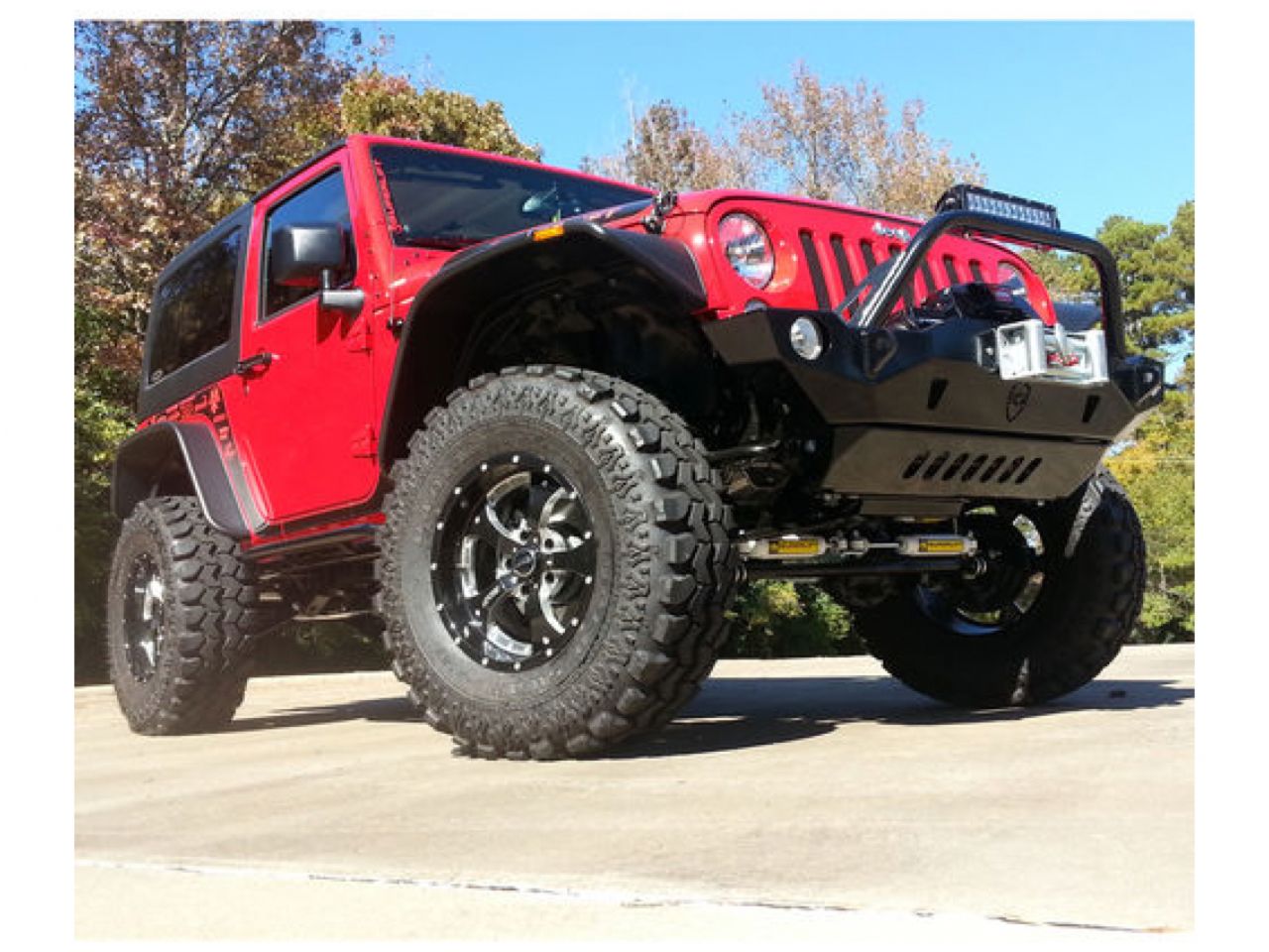 Superlift 07-18 Jeep Wrangler JK Unlimited 4in Lift Kit Standard Kit w/ Superlift Shocks