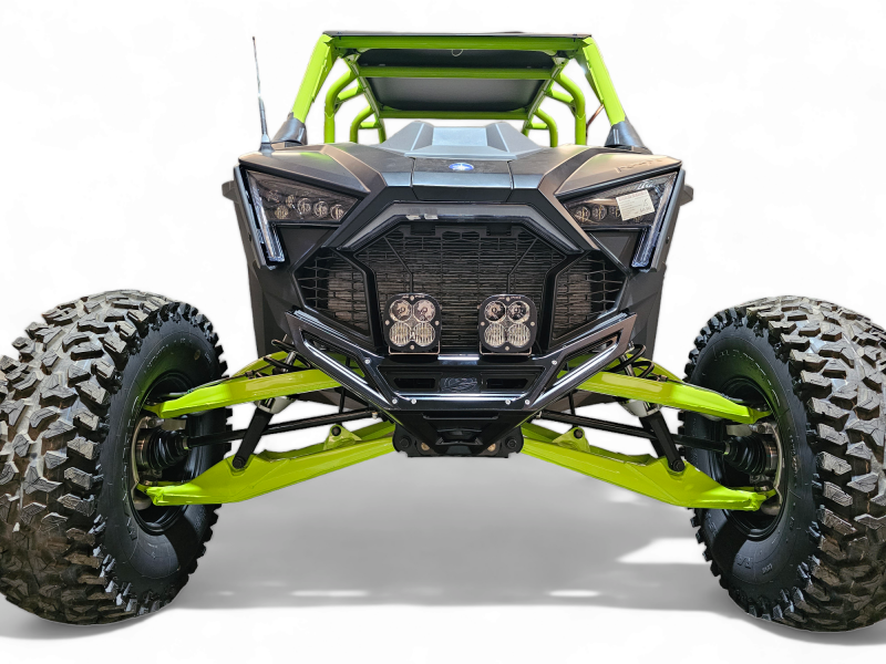 Elektric Offroad 2022-2025 Polaris Rzr Pro R/ Pro S/Turbo R Billet Front Winch Bumper Anodized Black