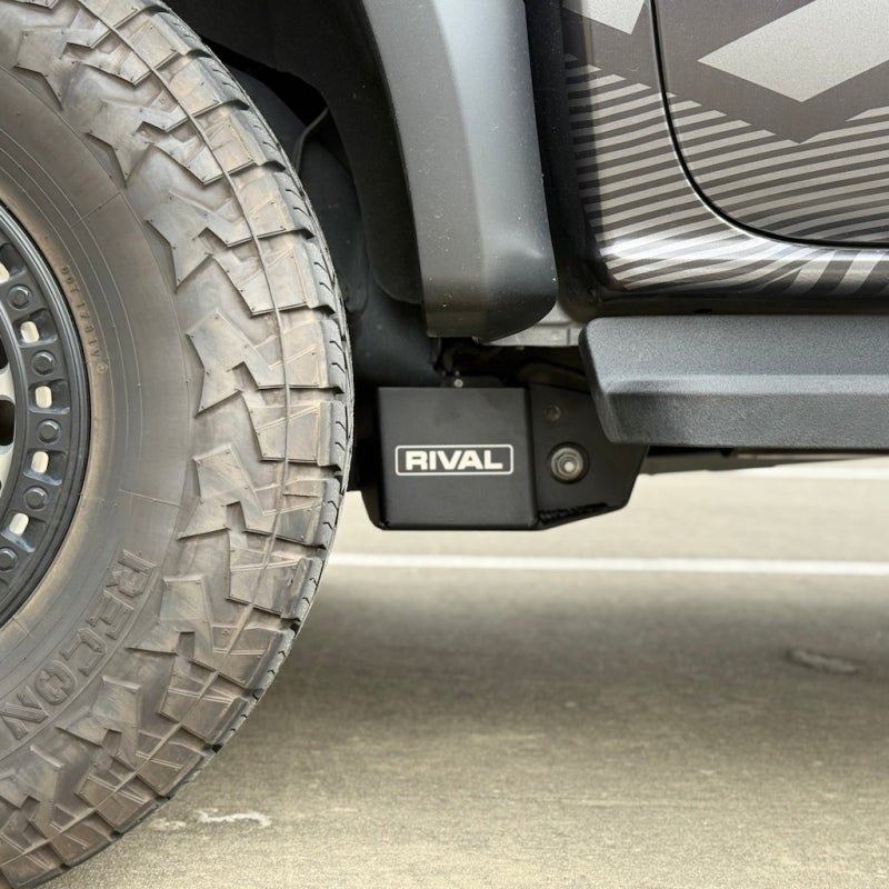Rival 24-25 Ford Ranger Raptor Rear Suspension Travel Sensor Aluminum Armor Set
