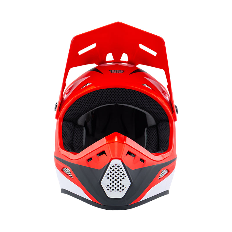 Answer 26 AR1 Mototown Helmet Glossy Red/White/Grey/Black - Large