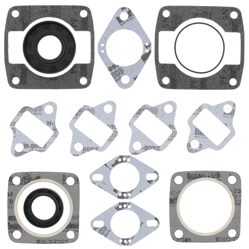 Vertex Gaskets JLO-Cuyuna 340/2 4 Bolt Head FC/2 Complete Gasket Kit w/ Oil Seals