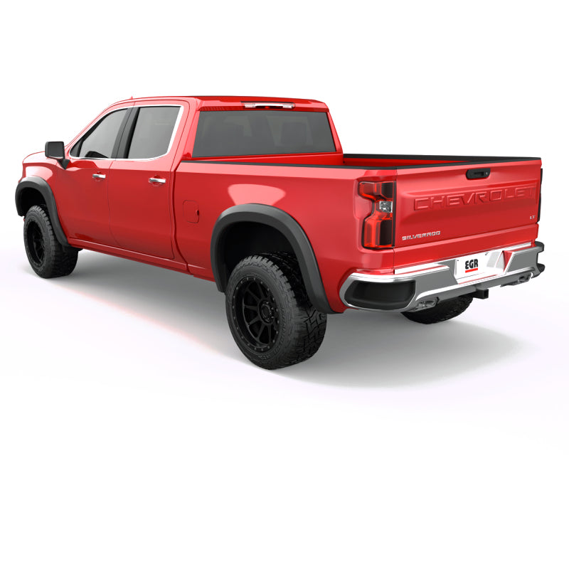 EGR 23-24 Chevrolet Silverado 1500 Standard Style Fender Flares - Textured Black Finish