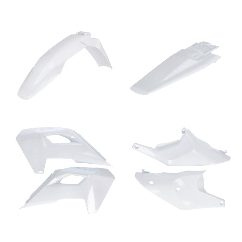 Acerbis 2026 KTM 250-501 FE / 125-300 TE Plastic Kit - White