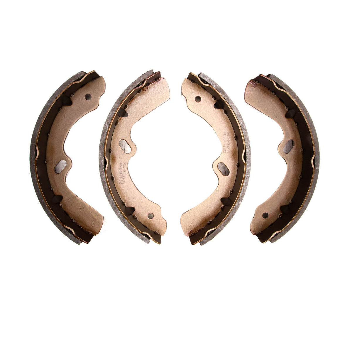 R1 1986-2021 Chevrolet W4500 Tiltmaster(w/Front Drum Brakes) Front/Rear Premium Service Shoes
