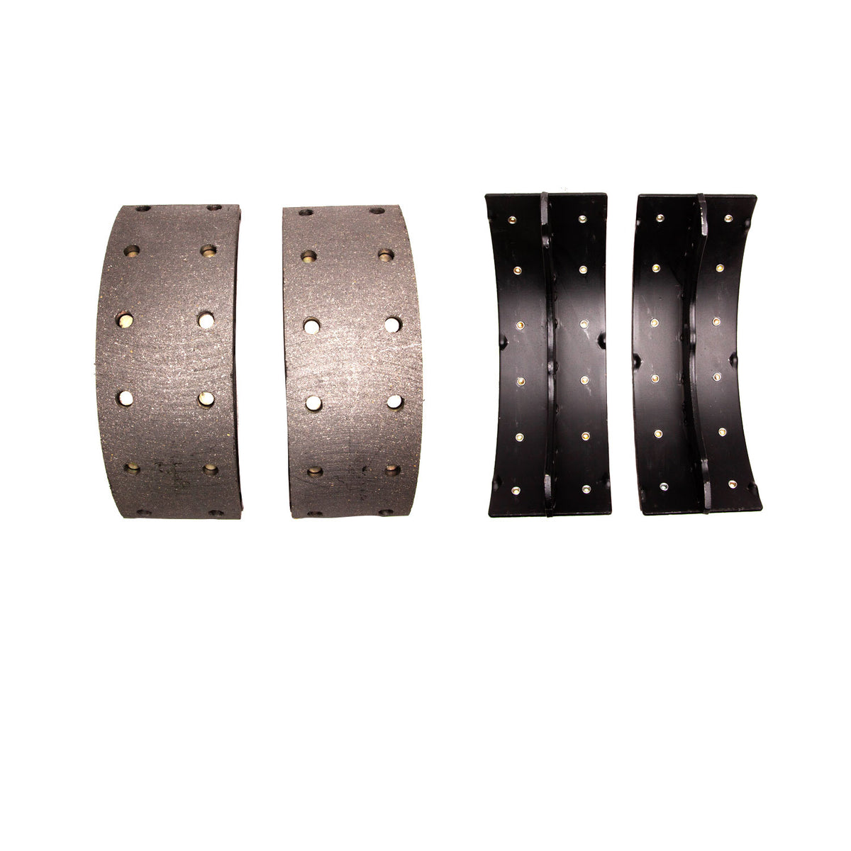 R1 1989-2022 Chevrolet W4500 Tiltmaster(w/Front Rotors) Front/Rear Premium Riveted Shoes