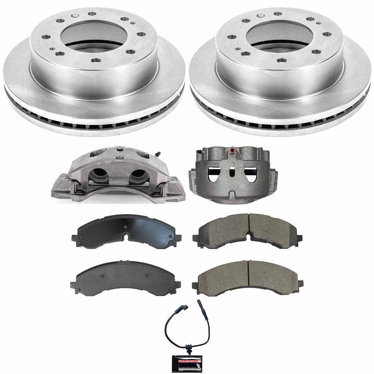 Power Stop 20-21 Chevrolet Silverado 3500 HD Front Autospecialty Brake Kit w/Calipers
