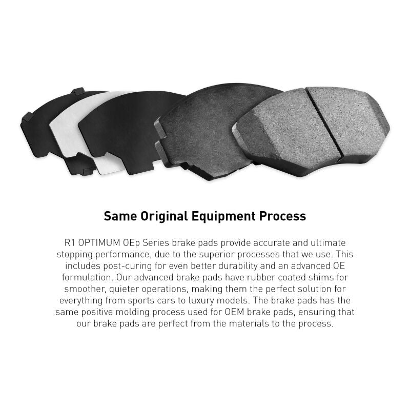 R1 01-11 Mazda B2300 Front Optimum OE Brake Pads