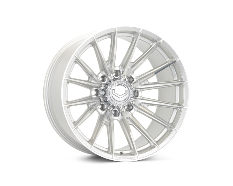 Vossen HFX-2 20x10 - 8x165.1 - ET18 - Super Deep Face - 125.1 - Silver Polished Wheel