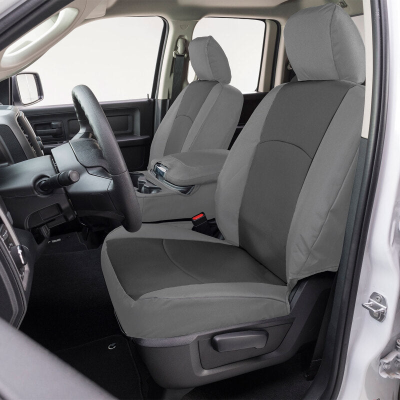 Covercraft 19-24 Ford Edge Endura PrecisionFit Custom Front Row Seat Covers - Charcoal/Silver