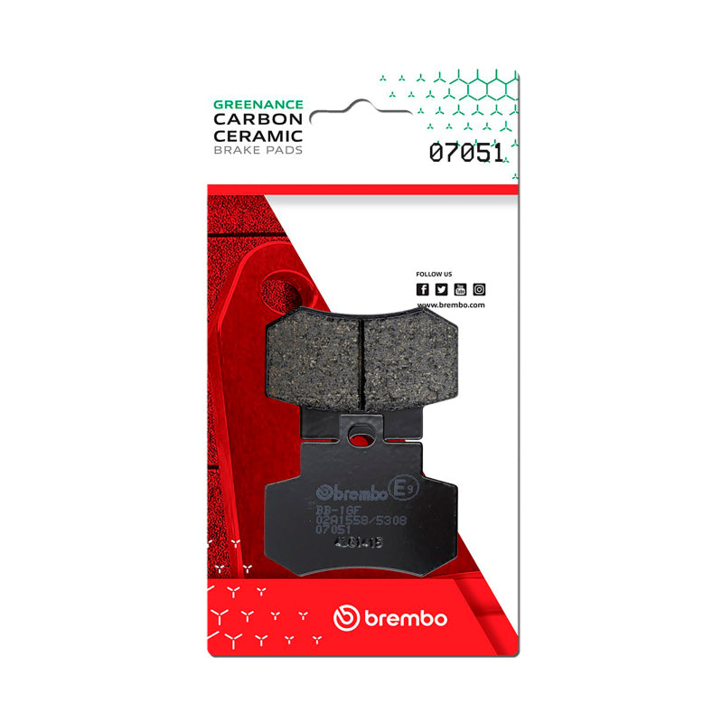 Brembo OE Kymco Grand Dink Carbon Ceramic Brake Pad - Rear