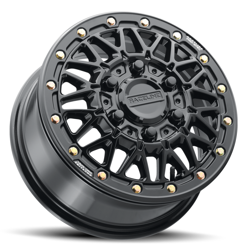 Raceline A15 Omega 15x7in / 4x156 BP / 38mm Offset / 132.5mm Bore - Gloss Black