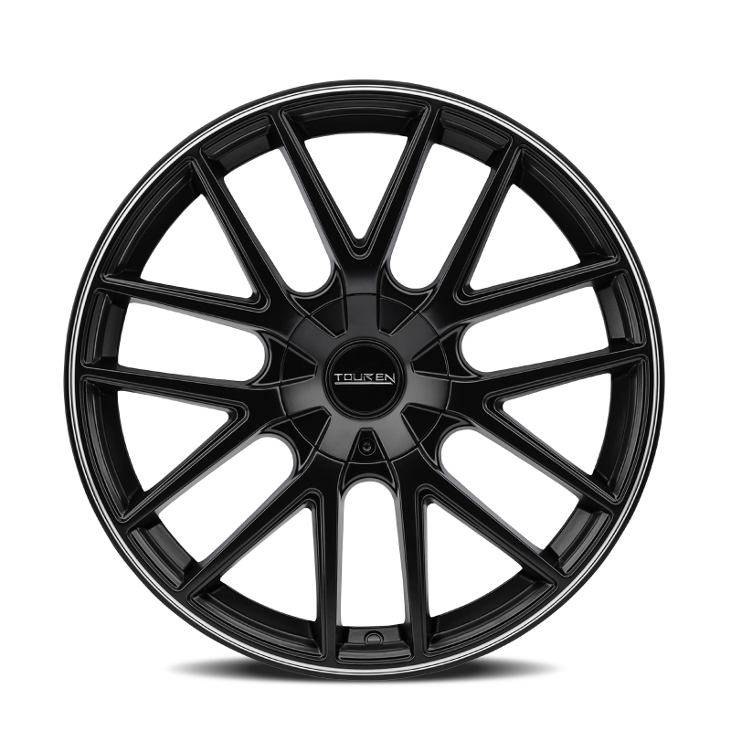 Touren 3260 TR60 17x7.5 / 5x110/115 BP / 42mm Offset / 72.62mm Hub Matte Black Machined Wheel