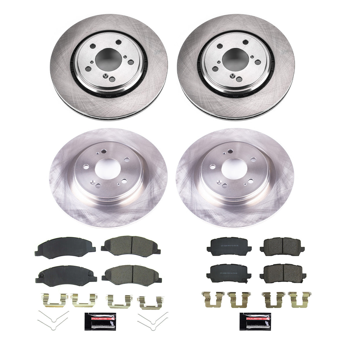Power Stop 2021 Honda Odyssey Front & Rear Autospecialty Brake Kit