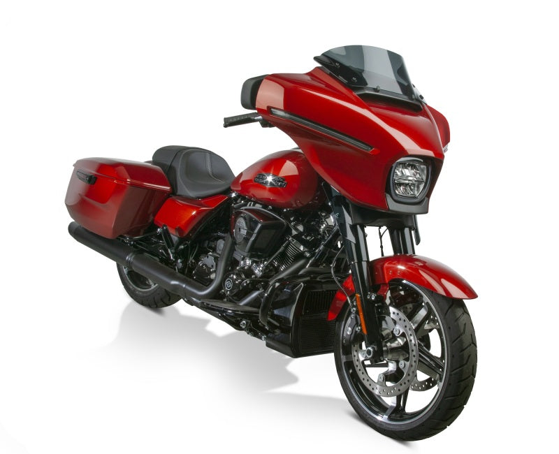 National Cycle 24+ Harley-Davidson FLH/ 23 FLH CVO V-Stream Quantum Plus Short Windshield-Dk.Tint