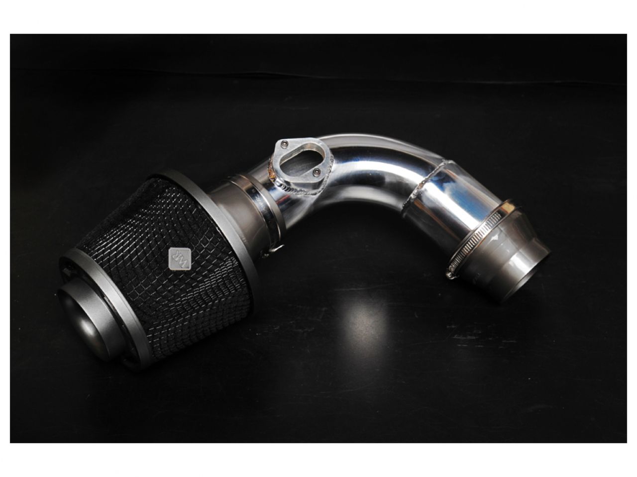 Weapon R 12 Chevy Sonic 1.8L Gunmetal/Blk Foam Filter Polished Dual Velocity Secret Weapon Intake