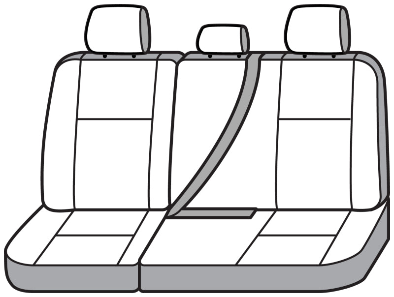 Covercraft 21-24 Ford Escape Endura PrecisionFit Custom Second Row Seat Covers - Silver/Charcoal