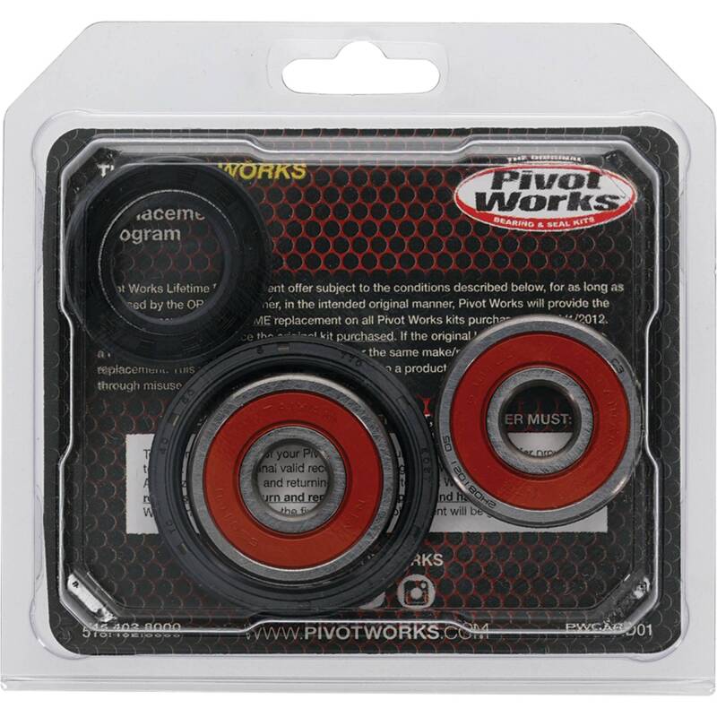 Pivot Works Honda Wheel Bearing Kit Premium Bearings