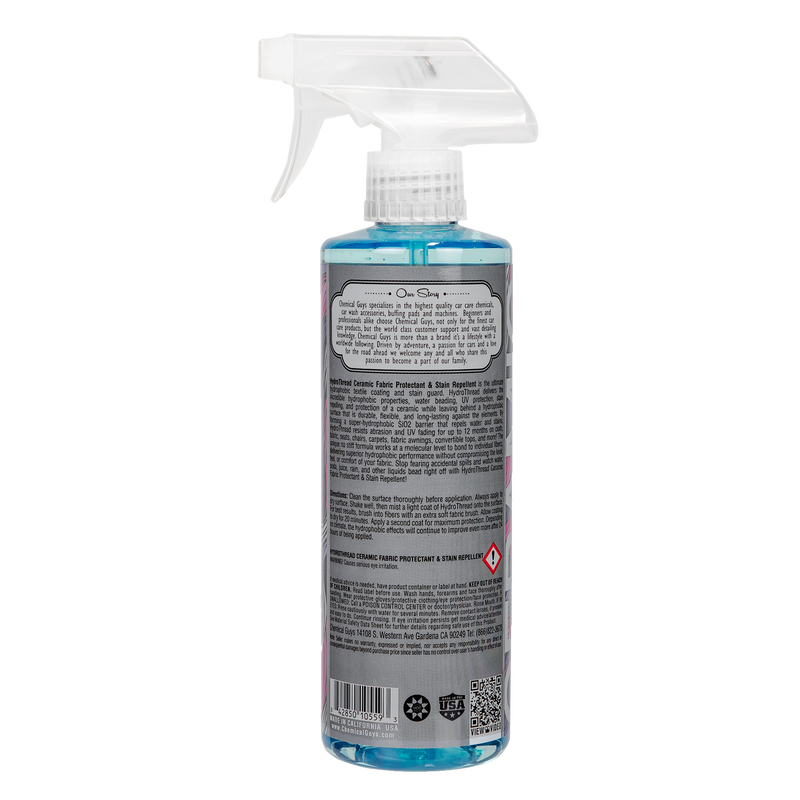 Chemical Guys HydroThread Ceramic Fabric Protectant & Stain Repellent - 16oz