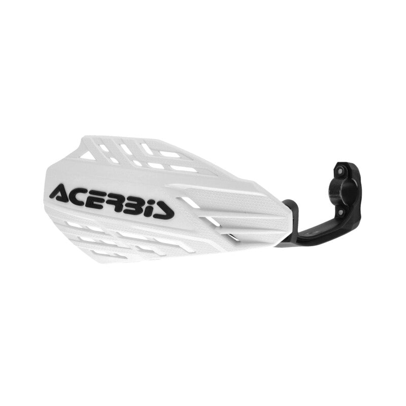 Acerbis Linear Vented Handguard - White/Black