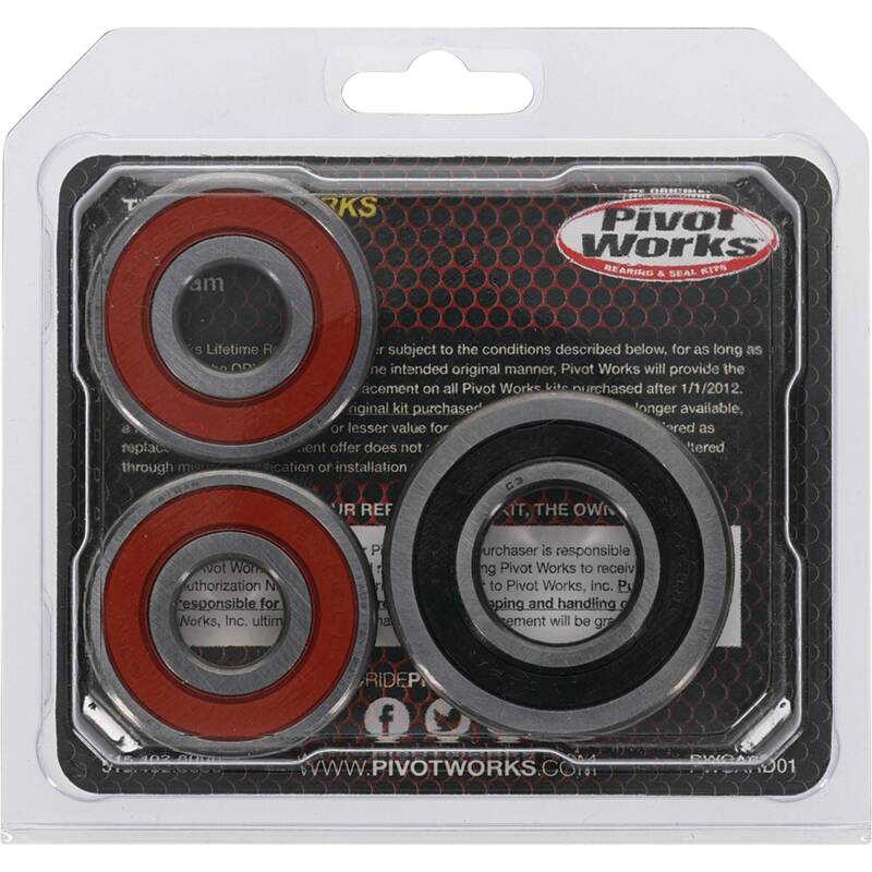 Pivot Works Suzuki Wheel Bearing Kit Premium Bearings