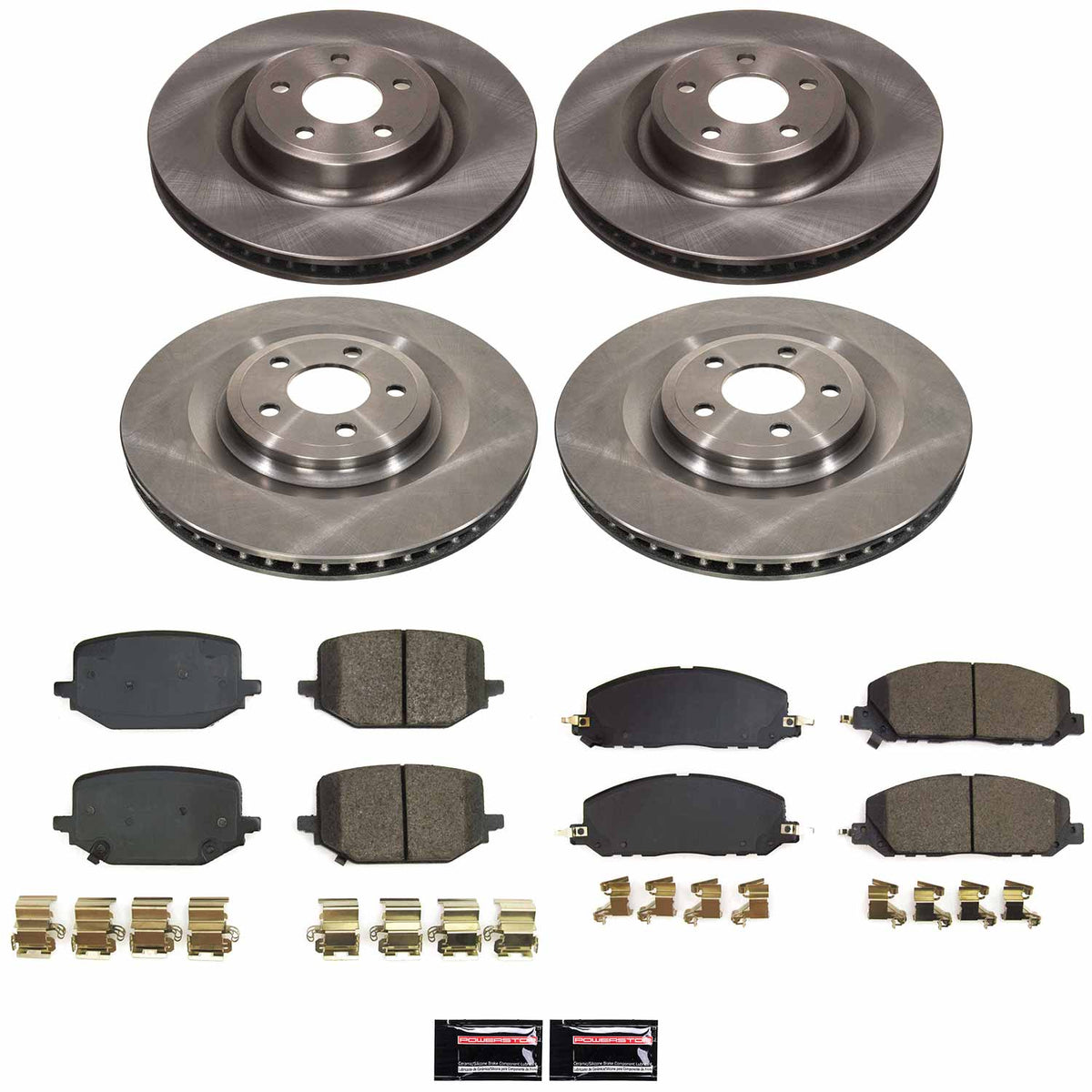 Power Stop 20-22 Lincoln Aviator Front and Rear Autospecialty Brake Kit