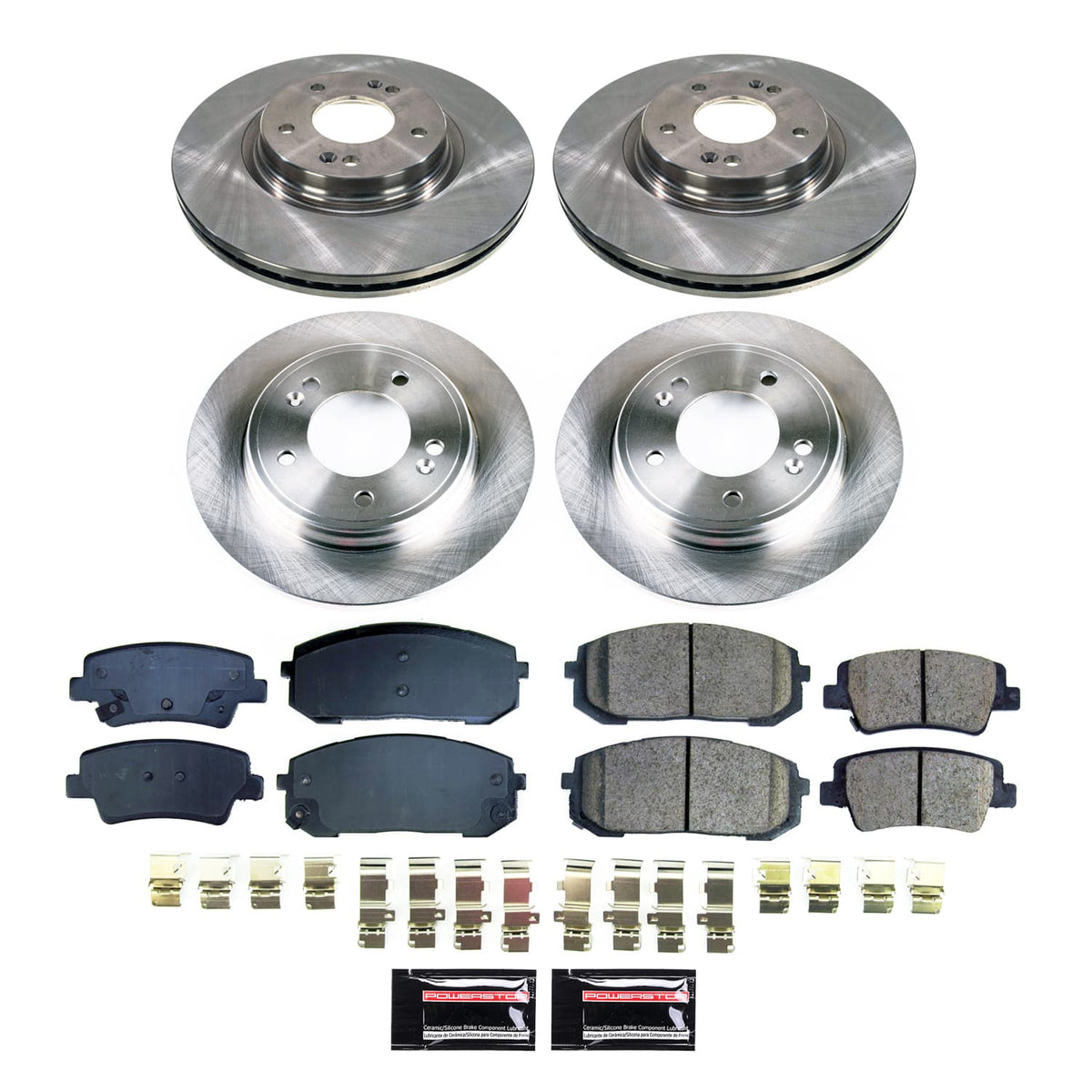 Power Stop 21-23 Hyundai Elantra Front and Rear Autospecialty Brake Kit