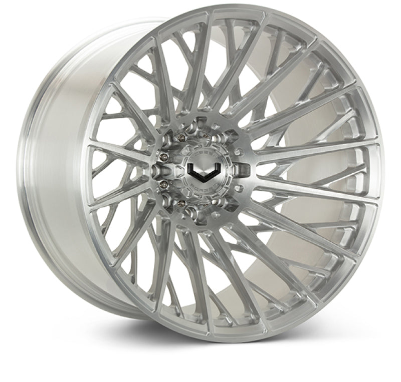 Vossen VFX-02T 22x12 - 8x180 - ET44 - Ultra Deep - 124.3 - Brushed Gloss Clear Wheel