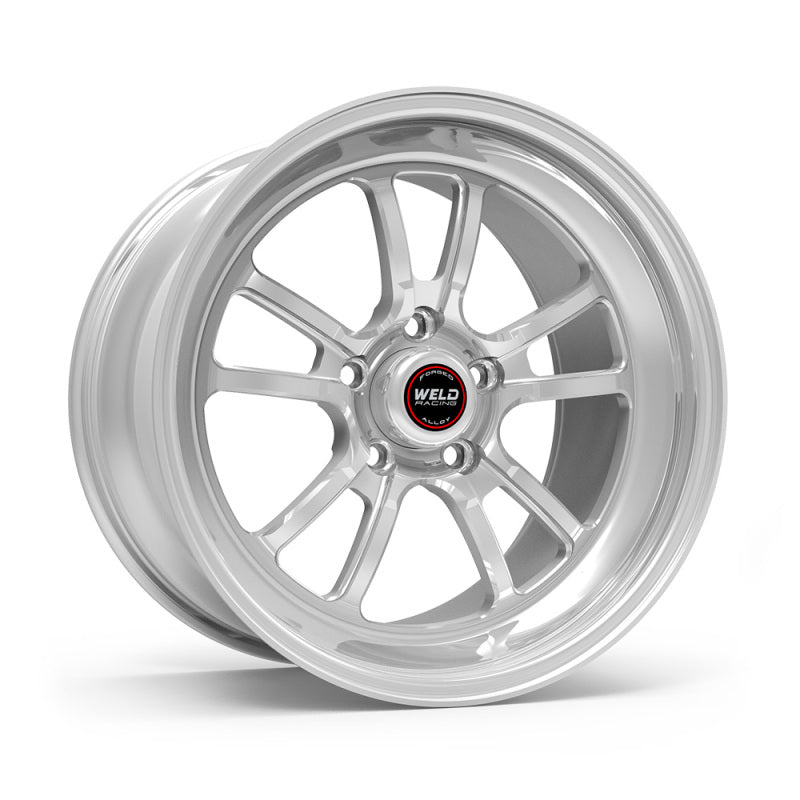 Weld S70 RT-S 18x9in / 5x114.3 BP / 6.1in. BS - Polished Center - Polished Shell Wheel