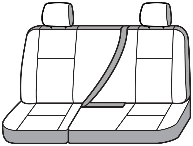 Covercraft 09-10 Ford F150 Polycotton SeatSaver Custom Second Row Seat Covers - Charcoal
