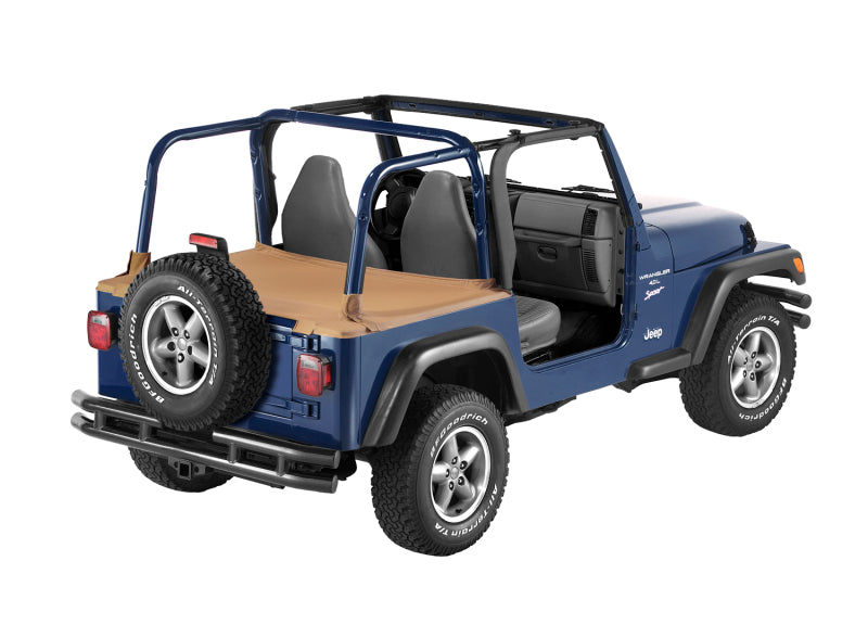 Bestop 97-02 Jeep Wrangler TJ Duster Deck Cover (Spice Factory Soft Top)