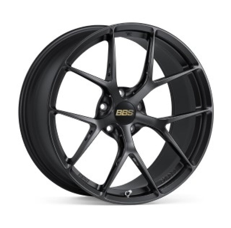 BBS FI-R 20x9.5 5x120 ET22 CB72.5 Matte Black Wheel -82mm PFS/Clip Req