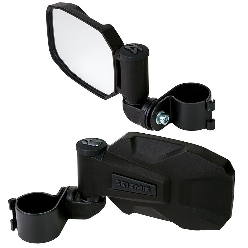 Seizmik 01+ A Cat/ Hon/JD/ Kaw/ Pol/ Yam Strike-H Sideview Mirror - 1.75 in. Clamp Pair