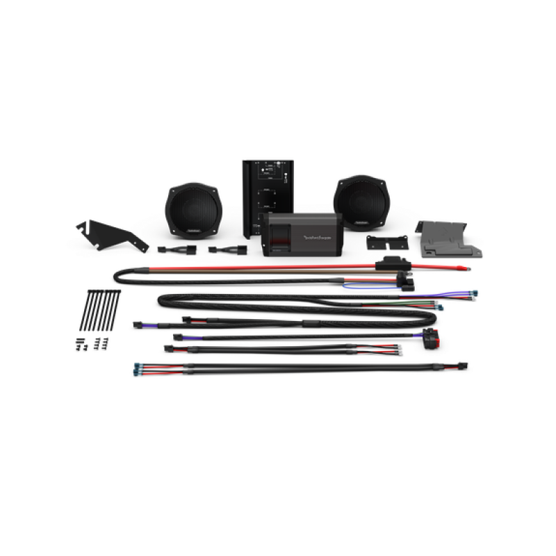 Rockfrod Fosgate 1998-2013 Harley-Davidson Street Glide Stage 2 Audio Kit