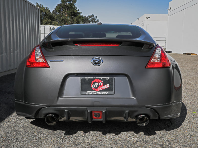 aFe Takeda Cat-Back Exhaust System Nissan 370Z 09-20 V6-3.7L- Carbon Tip