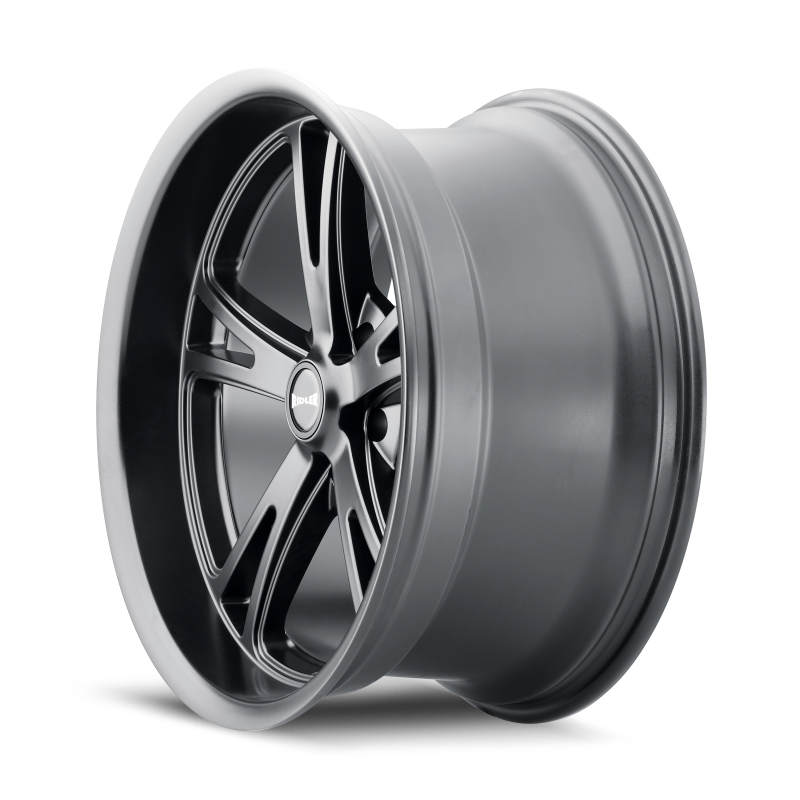 Ridler 606 20x9 / 5x115 BP / 18mm Offset / 72.62mm Hub Matte Black Wheel