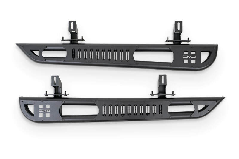 DV8 Offroad 2018+ Jeep Wrangler JL 2-Door Bolt-On OE Plus Side Steps