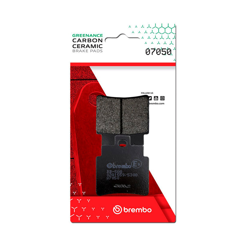 Brembo OE Kymco Grand Dink/SYM Joymax/SYM Gts Carbon Ceramic Brake Pad - Front