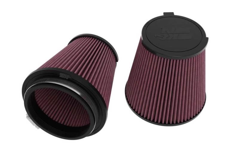 K&N 2024 Ford Mustang / GT 5.0L V8 Drop-In Replacement Air Filter (Pair)
