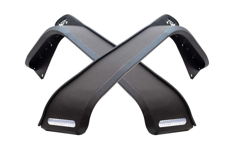 Fishbone Offroad 2018+ Jeep Wrangler JL/JLU/2020+ Gladiator JT Steel Front Fender Flares - Black