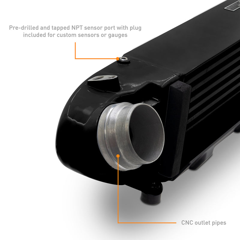 Mishimoto 2024+ Ford Mustang EcoBoost Performance Intercooler - Black