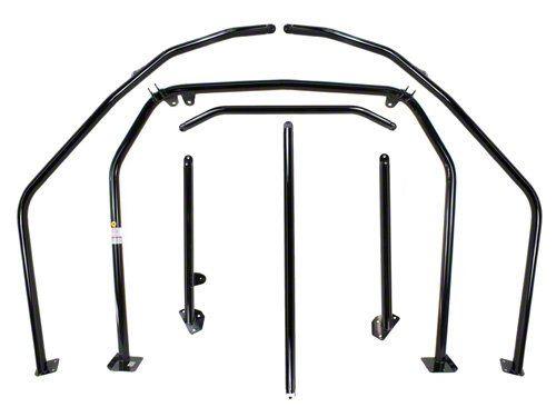 Cusco 88-91 Honda Civic (4th Gen EF3) 4-Point 4/5 Passenger Steel Safety21 Rollcage Kit - Black