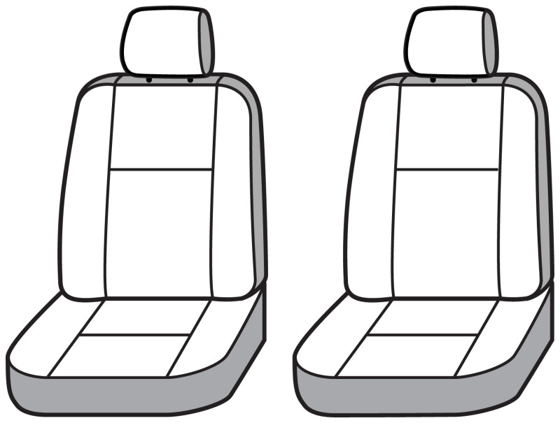 Covercraft 23-24 Buick Enclave-Fr. Polycotton SeatSaver Custom Front Row Seat Covers - Taupe