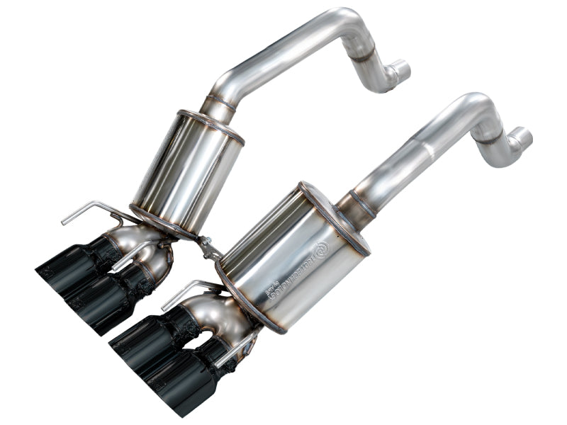 AWE Tuning 09-13 Chevrolet Corvette 6.2L Touring Edition Axle-back Exhaust w/ Diamond Black Tips