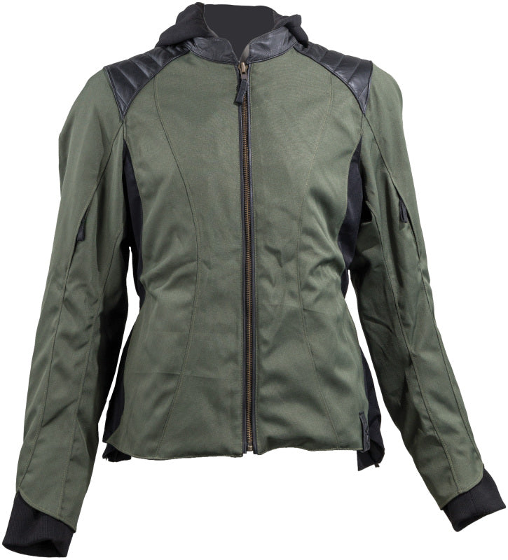 Speed and Strength Daydream Textile Jacket Olive/Black Womens - XS