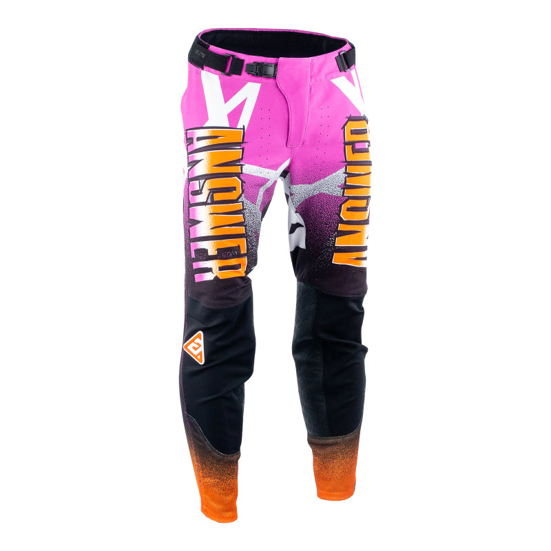 Answer 26 LE Elite Chaos Artifacts Pants 50 Years Purple/Black/Orange Size - 30