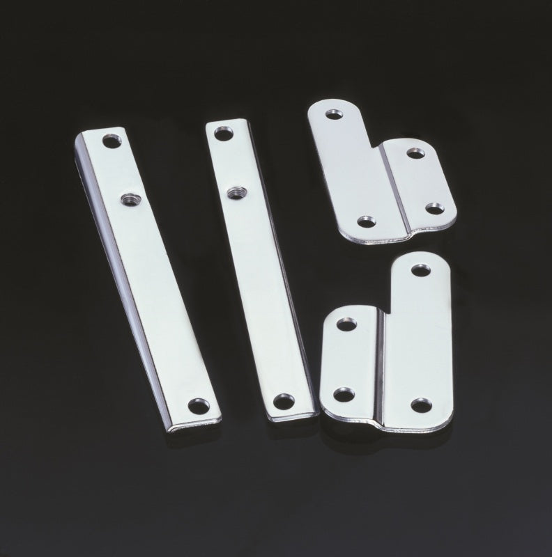 National Cycle 49-93 Harley-Davidson FL Beaded Wide Mount Chrome Kit