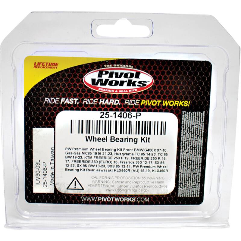 Pivot Works Premium Wheel Bearing