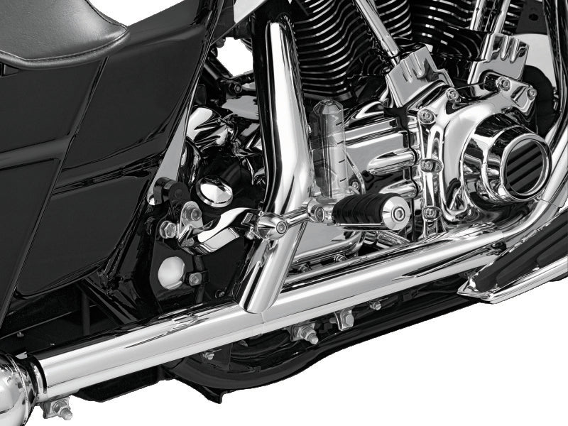 Kuryakyn 2in Adjustable Lockable Offsets With Male Mount Adapter Chrome